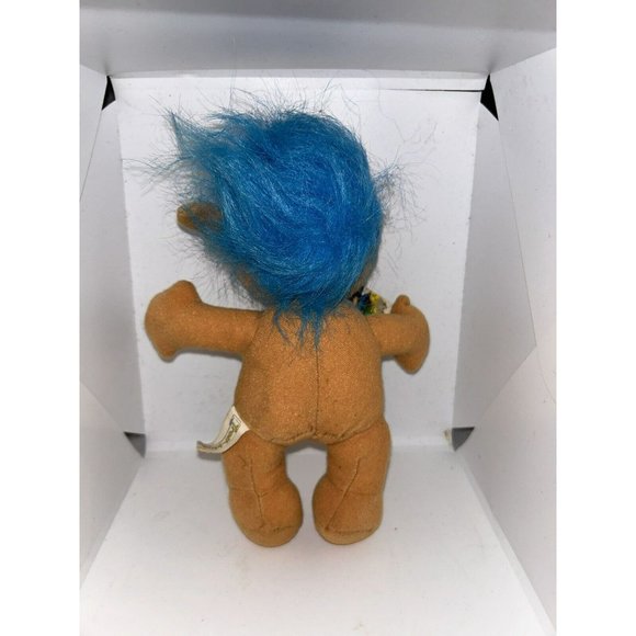 Troll-Kins Troll Plush Stuffed Troll Doll 12" Trollkins with Tag Vintage 1991 - Picture 2 of 2